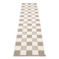 Smėlio spalvos/kreminės spalvos lauko kilimas 70x300 cm Pix Dark Linen – Pappelina