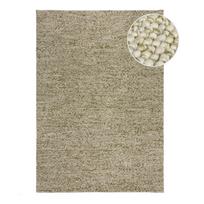 Rankų darbo iš vilnos mišinio kilimas khaki spalvos 160x230 cm Minerals – Flair Rugs