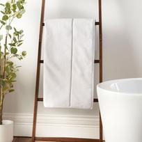 Iš frote audinio iš medvilnės rankšluostis baltos spalvos 50x85 cm Zero Twist – Bianca