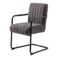 Valgomojo kėdė tamsiai pilkos spalvos Trout – Unique Furniture