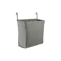 Iš tekstilės daiktadėžė modulinei lentynų sistemai pilkos spalvos 24x9 cm Mural – Metaltex