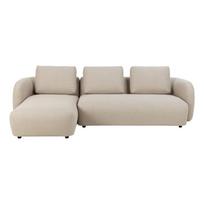 Kampinė sofa smėlio spalvos (su kairiuoju kampu) Imola – Bonami Selection