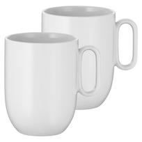 Iš porceliano puodeliai baltos spalvos 2 vnt. 380 ml Barista – WMF