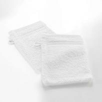 Baltos spalvos iš medvilnės plaušinė 15x21 cm Tendresse – douceur d'intérieur