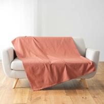 Lovatiesė raudonos plytų spalvos 180x220 cm Lucile – douceur d'intérieur