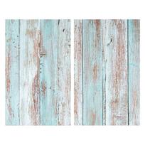 Viryklės dangčiai iš grūdinto stiklo, 2 vnt., 52x30 cm Blue Wood - Allstar