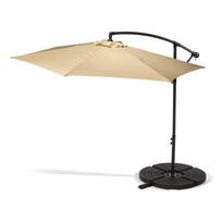 Smėlio spalvos skėtis nuo saulės ø 300 cm Happy Sun – Bonami Essentials