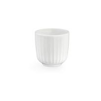 Baltas porcelianinis espreso puodelis Kähler Design Hammershoi, 1 dl
