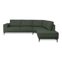 Kampinė sofa khaki spalvos (su kairiuoju kampu) Copenhagen – Scandic