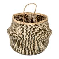 Pintas krepšys iš jūržolės Compactor Zic Zac, ⌀ 45 cm