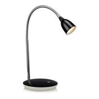 Stalinis šviestuvas juodos spalvos LED (aukštis 41,5 cm) Tulip – Markslöjd