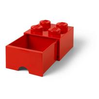 Raudona daiktadėžė su stalčiumi LEGO®