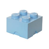Šviesiai mėlyna kvadratinė daiktadėžė LEGO®