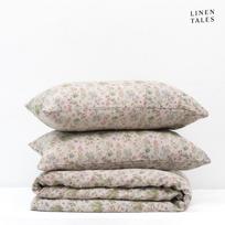 Viengulė patalynė iš lino natūralios spalvos 140x200 cm Botany 2 – Linen Tales