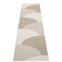 Smėlio spalvos lauko kilimas 70x270 cm Hill Dark Linen – Pappelina