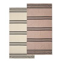 Paplūdimio rankšluostis smėlio spalvos 75x150 cm Banded Stripe – Catherine Lansfield