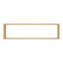 Iš bambuko kelių aukštų sieninė lentyna natūralios spalvos 70 cm Ember – House Nordic