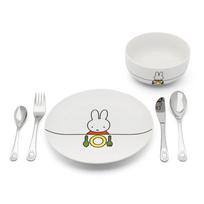 Porceliano vaikiški valgomojo rinkiniai 6 vnt. Miffy – Zilverstad