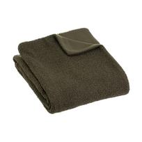 Žalios spalvos iš sherpa vilnos antklodė ir pledas 130x160 cm Sherpa Bouclé – Casa Selección