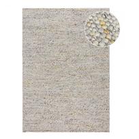 Rankų darbo iš vilnos mišinio kilimas kreminės spalvos 120x170 cm Minerals – Flair Rugs
