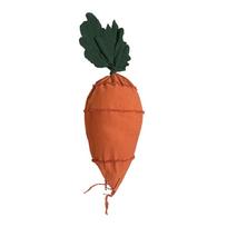 Žalios spalvos/oranžinės spalvos vaikiškas sėdmaišis Cathy the Carrot – Lorena Canals