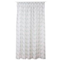 Permatoma užuolaida baltos spalvos/žalios spalvos 300x260 cm Seva – Mendola Fabrics