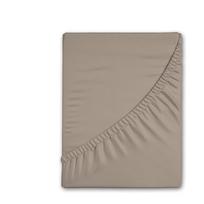 Iš flanelės paklodė rudos spalvos su guma 90x200 cm – Good Morning