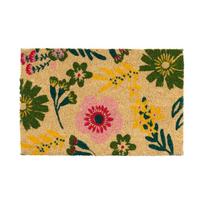 Iš kokoso pluošto grindų kilimėlis 40x60 cm Flora – Casa Selección