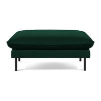 Tamsiai žalias aksominis pufas Vienna - Cosmopolitan Design