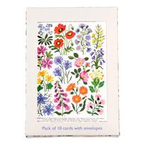 10 atvirukų rinkinys Wild Flowers - Rex London