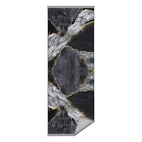 Juodas kiliminis takelis 80x200 cm - Mila Home