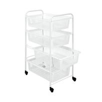 Mobili lentyna su 4 krepšeliais Metaltex India, 35 cm ilgio