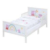 Vaikiška lova baltos spalvos 70x140 cm Peppa Pig – Roba