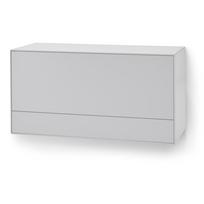 Baltos spalvos spintelė su spintele stalui/pakabinama 91x46x32,5 cm Edge by Hammel – Hammel Furniture