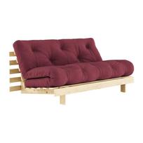 Raudona sofa lova 160 cm Roots - Karup Design