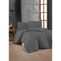 Iš ranforce medvilnės viengulė patalynė antracito spalvos 140x200 cm – Mijolnir