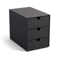 Iš kartono biuro organizatorius į stalčių Ingrid Canvas Paper Laminate – Bigso