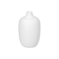 Baltos spalvos iš keramikos vaza (aukštis 13 cm) Ceola – Blomus