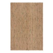 Apverčiamas/rankų darbo iš džiuto kilimas žalios spalvos/natūralios spalvos 160x230 cm Jute Boucle Green – Flair Rugs