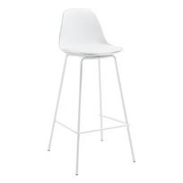 Baltos spalvos baro taburetė (sėdynės aukštis 65 cm) Brighter – Kave Home