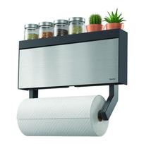 Sieninis laikiklis virtuviniams popieriniams rankšluosčiams ir folijai Metaltex Tango Inox