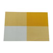 Geltonas plastikinis padėkliukas 2 vnt. 30x45 cm Chess - JAHU collections
