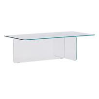 Iš stiklo kavos staliukas 60x120 cm Zaren – Kave Home