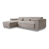 Kampinė sofa smėlio spalvos (su kairiuoju kampu) Flex Felix – Miuform