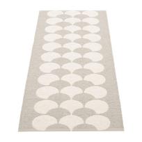 Kreminės spalvos lauko kilimas 70x150 cm Poppy Linen – Pappelina