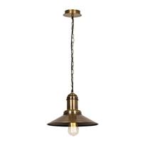 Kabantis šviestuvas bronzinės spalvos ø 30 cm su metaliniu gaubtu Sivani – Opviq lights