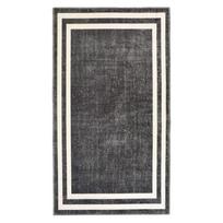 Baltai pilkas plaunamas kiliminis takelis 200x80 cm - Vitaus