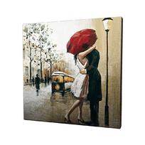 Paveikslas ant drobės Paris, 45 x 45 cm
