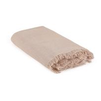 Iš perdirbtos medvilnės lovatiesė rudos spalvos 170x205 cm Merlin – Mijolnir