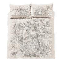 Dvigulė/itin ilga patalynė baltos spalvos iš mikropliušo 230x220 cm Cuddly – Catherine Lansfield